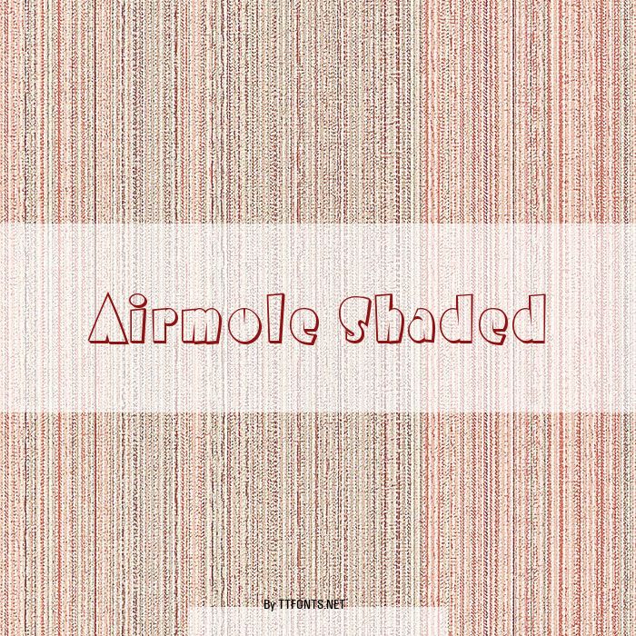 Airmole Shaded example
